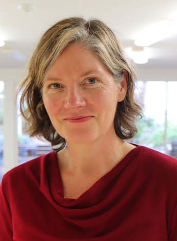 The photo is of neurological physiotherapist Elizabeth Lynch.